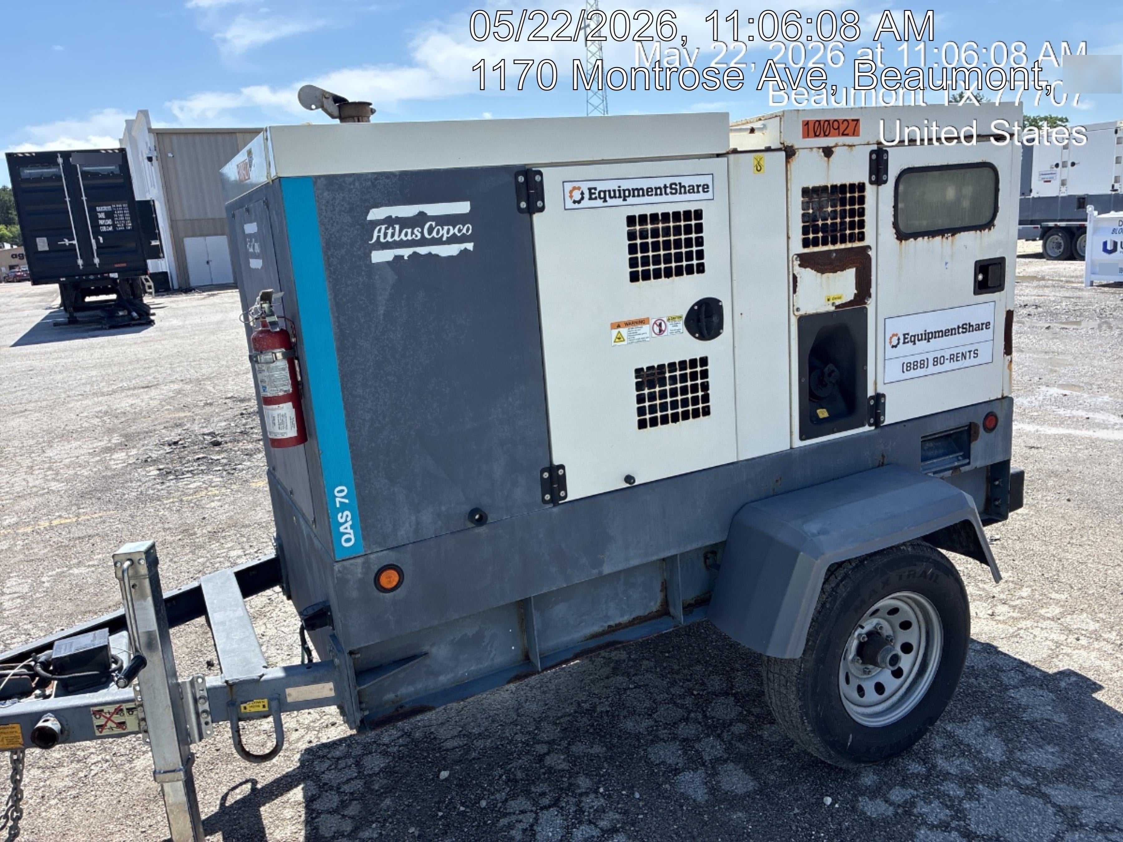 2020 ATLAS COPCO QAS 70