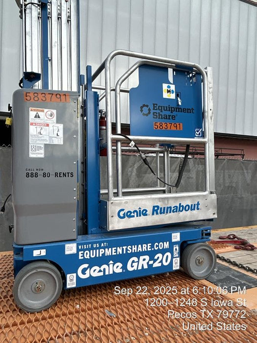 2025 GENIE GR-20