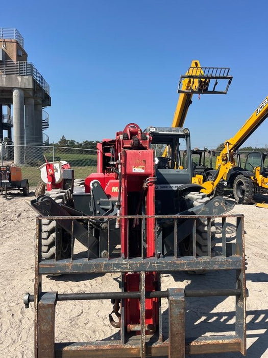 2018 Manitou MTA10055 MTA10055 - 74 HP T4, Canopy, Worklights/Strobe, Beacon, 66" Carriage, 60" Forks, Solid Tires, Lift Hook, Aux Hydraulics