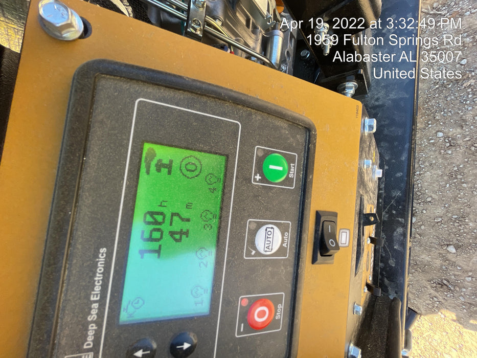 2022 Allmand NLV3GR (4) LED Light Fixture 350W, 23' Vertical Mast, 3kW Prime, Towable, Deep Sea L401, Leveling Jacks, Yanmar T4F 5.8hp