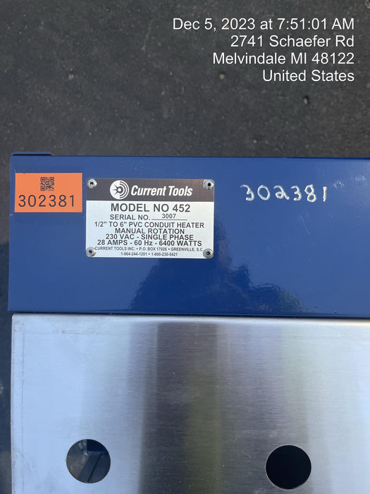 2023 CURRENT TOOLS 452