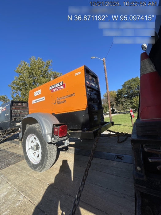 2022 Lincoln Electric LE400 Kubota V1505, Trlr, Cable Rack, Light Kit, ES Decals, T3