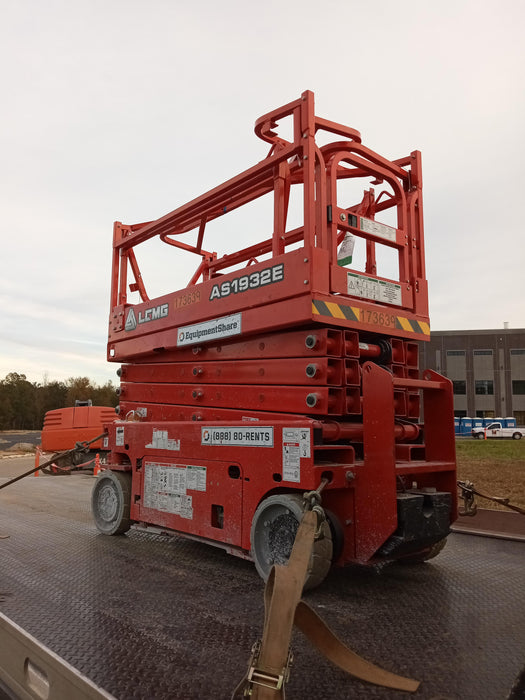 2021 Lgmg AS1932E Electric Drive, Solid Non Marking Tires, Dual Beacons