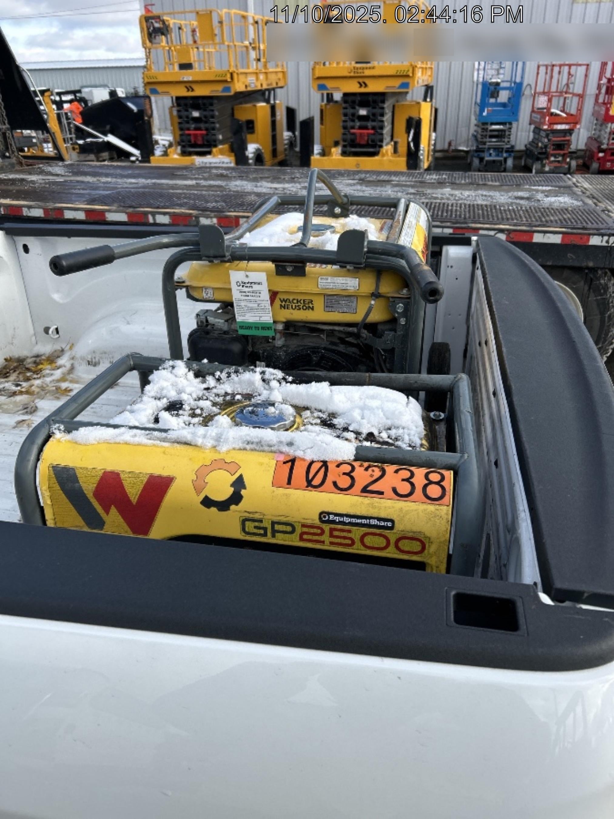 2020 WACKER NEUSON GP2500A