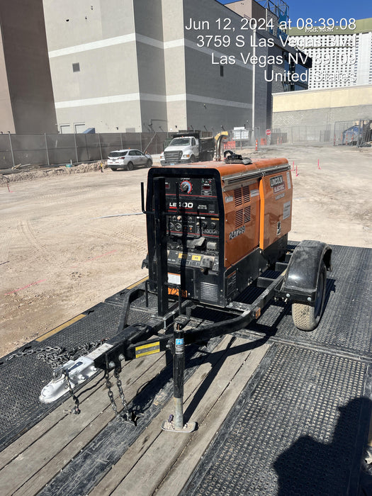 2022 Lincoln Electric LE400 Kubota V1505, Trlr, Cable Rack, Light Kit, ES Decals, T3