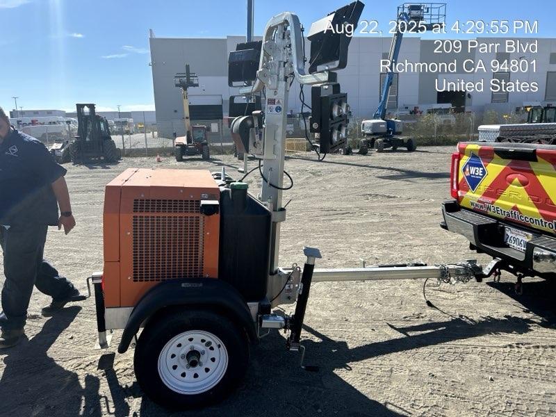 2024 Wanco WLTT-4MM4K Diesel, Deep Sea Controller, Shore Power Plug, Auto Start, (4) 350W LED Floodlights, 4kW Generator, 60 Gal Fuel Tank, 2" Ball, T3