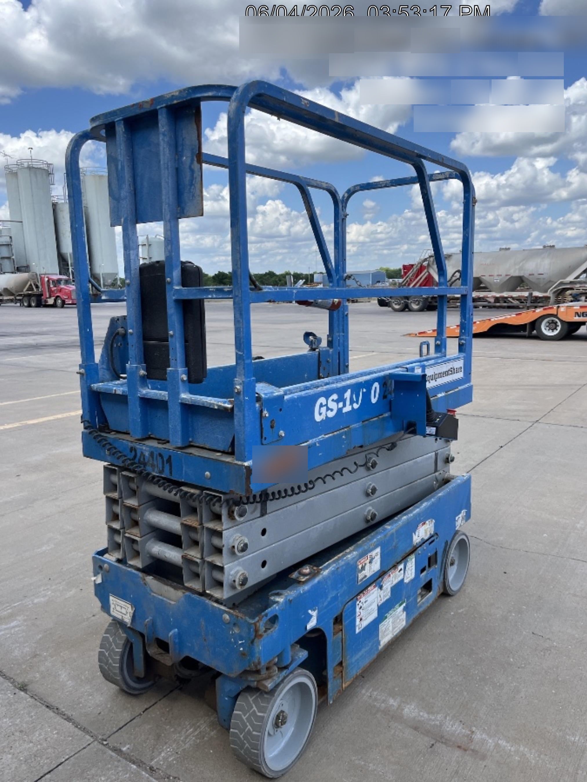 2019 Genie GS-1930 Genie GS-1930 Scissor Lift w/Standard Options