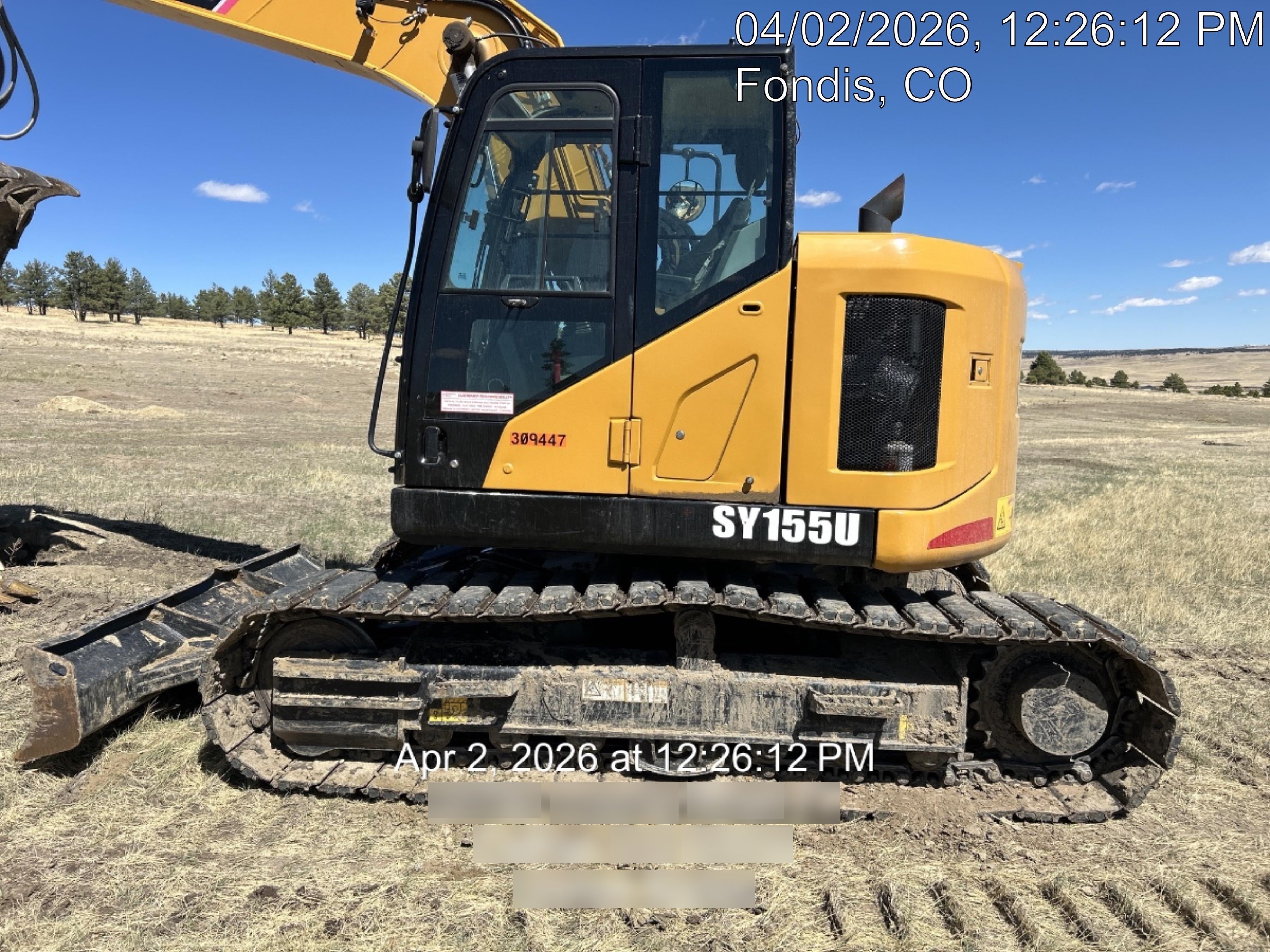 2023 SANY SY155 U