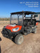 2021 Kubota RTV-X1140W-H Plastic Canopy, Windshield Acrylic Clear, LED Strobe Light, Wire Harness Kit, Back up Alarm