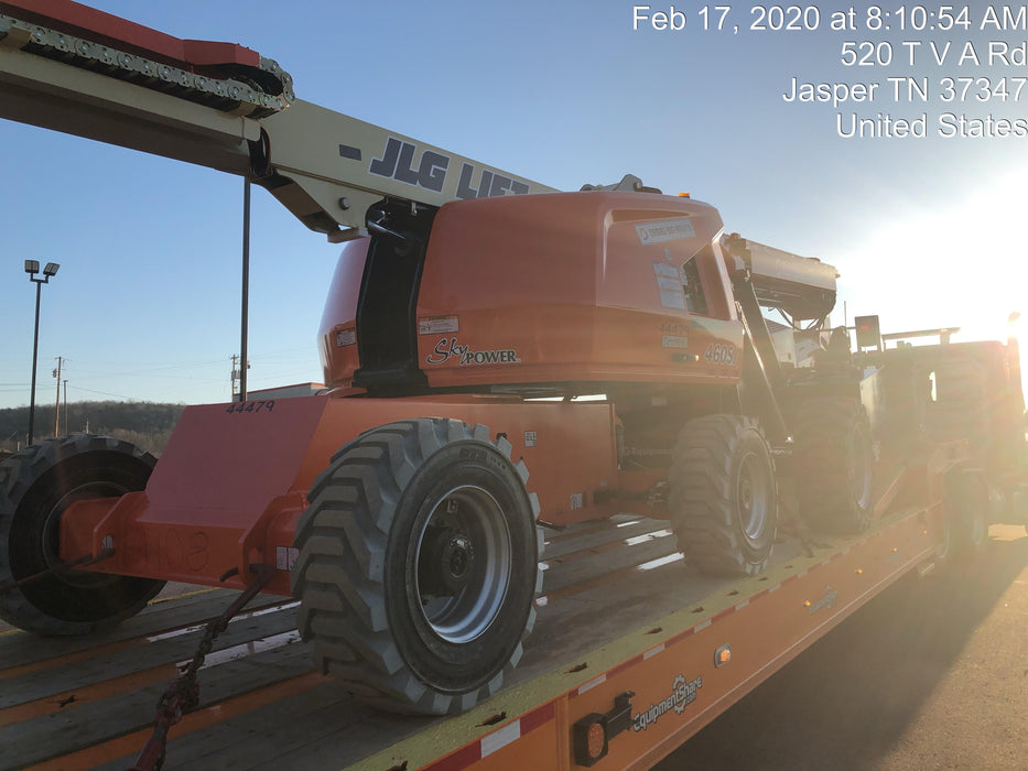 2019 JLG 460SJ Deutz Diesel Engine, FF Non Marking Tires, Rotating Beacon, Welder-Ready Package