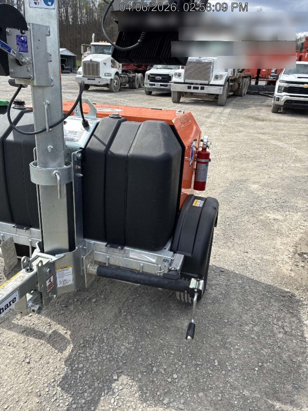 2024 Wanco WLTT-4MM4K Diesel, Deep Sea Controller, Shore Power Plug, Auto Start, (4) 350W LED Floodlights, 4kW Generator, 60 Gal Fuel Tank, 2" Ball, T3