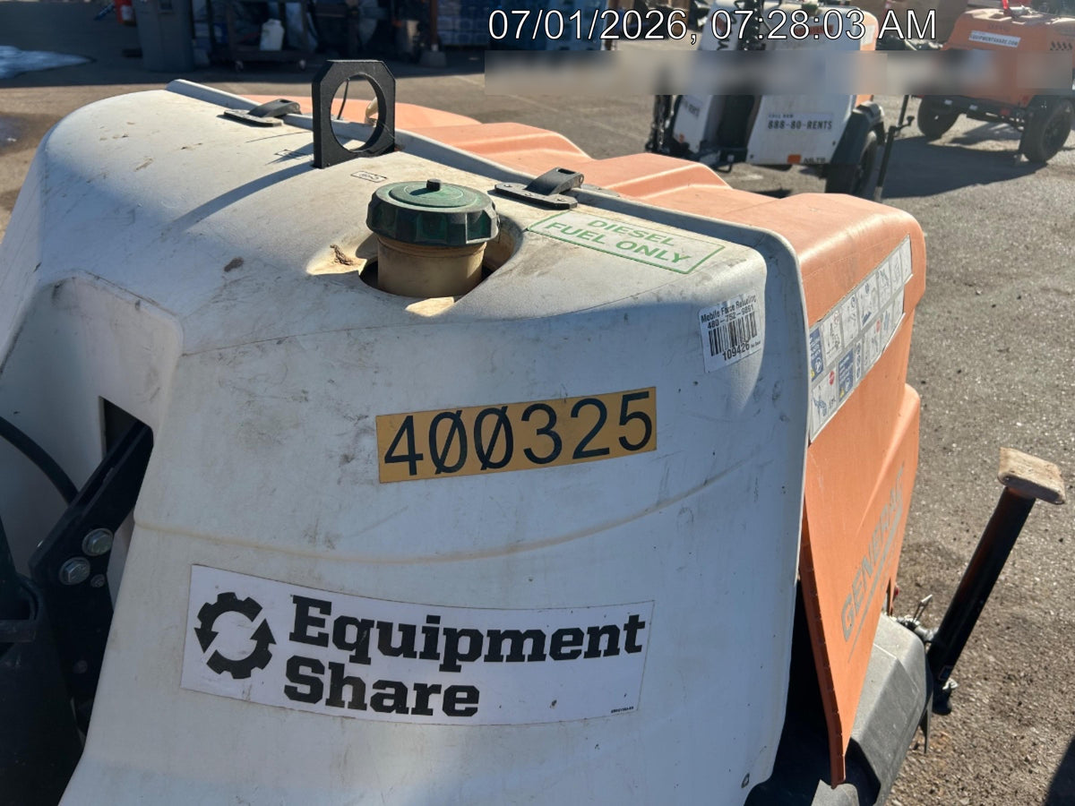 2024 Generac MLT2 Diesel, Flex Switch 120V Input, Powerzone Controller, 
(4) 320W LED Lights, 4kW Generator, 39.9 Gal Fuel Tank, 2" Ball, T3