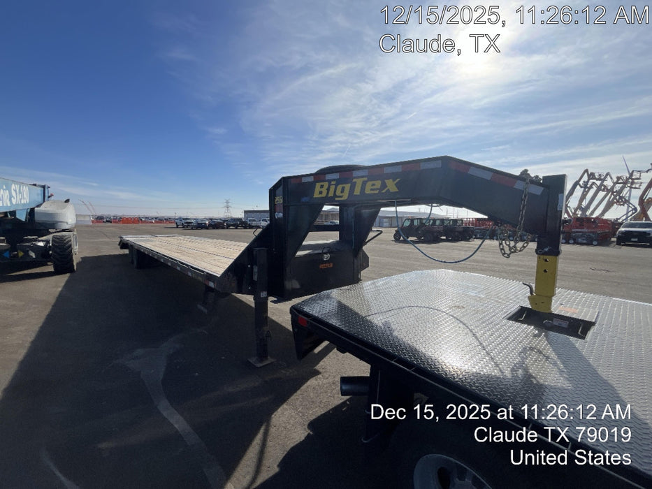 2025 BIG TEX TRAILER 25GN-40D5A-MRBK