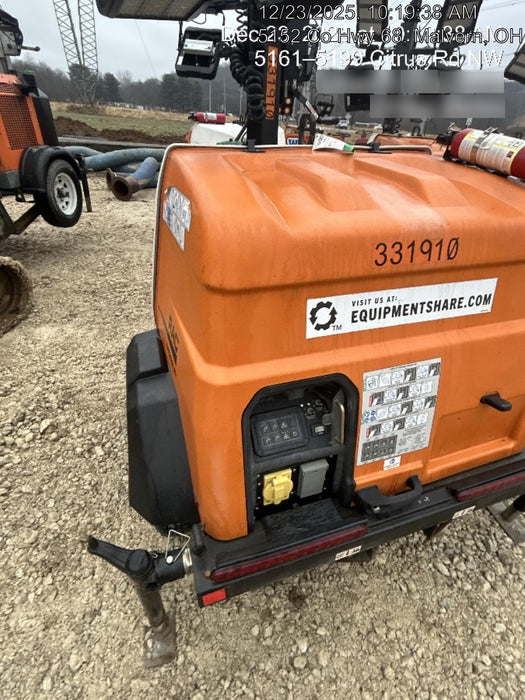 2023 Generac MLT2 Diesel, Flex Switch 120V Input, Powerzone Controller, (4) 320W LED Lights, 4kW Generator, 39.9 Gal Fuel Tank, 2" Ball, T3