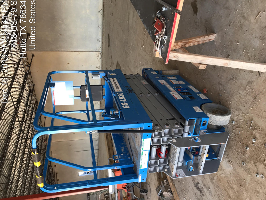 2019 Genie GS-1930 Fixed Rails with Chain Entry