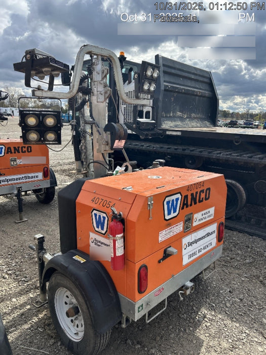 2024 Wanco WLTT-4MM4K Diesel, Deep Sea Controller, Shore Power Plug, Auto Start, (4) 350W LED Floodlights, 4kW Generator, 60 Gal Fuel Tank, 2" Ball, T3