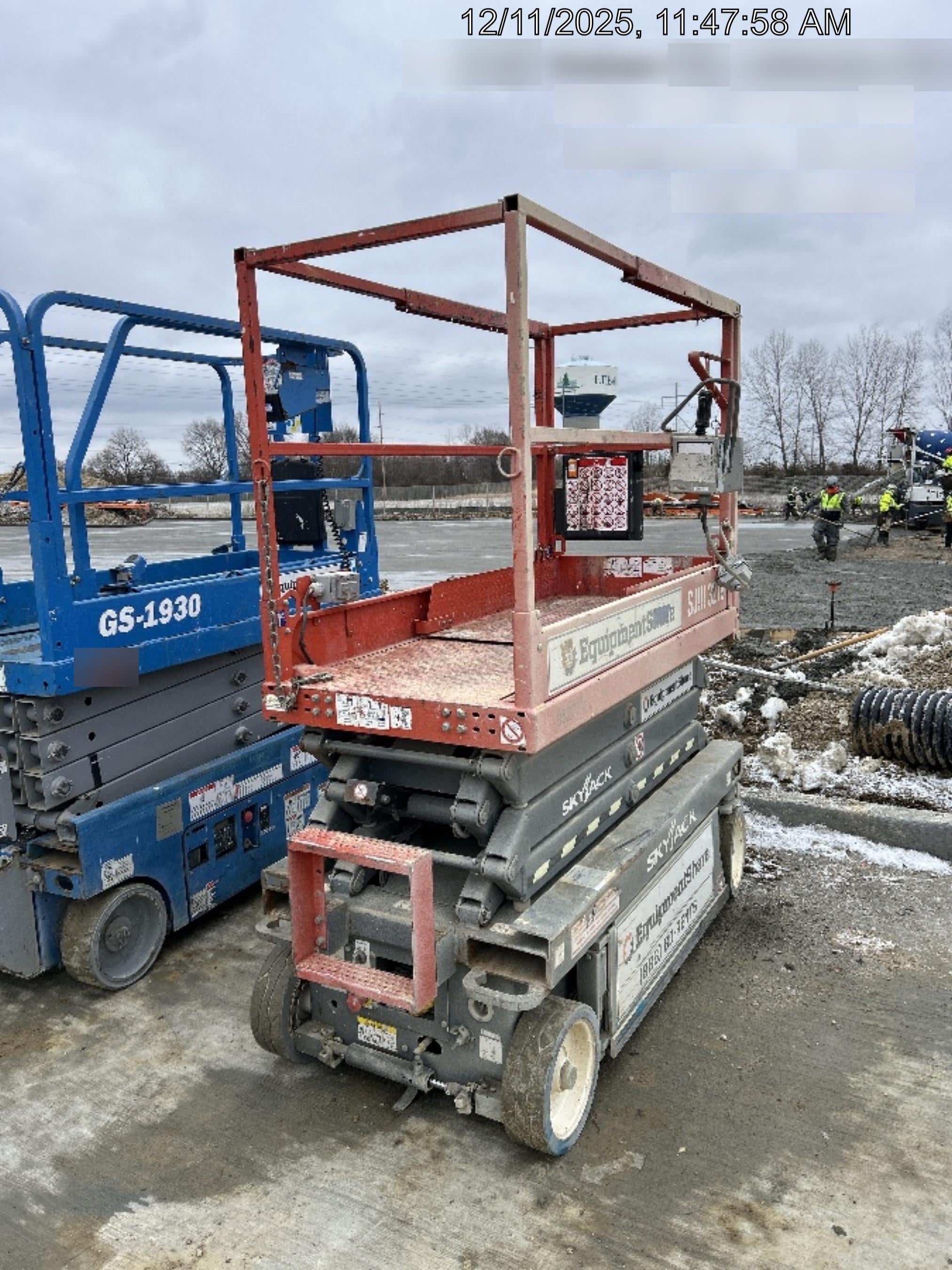 2019 Skyjack SJIII-3219 Standard Options, Trojan Batteries