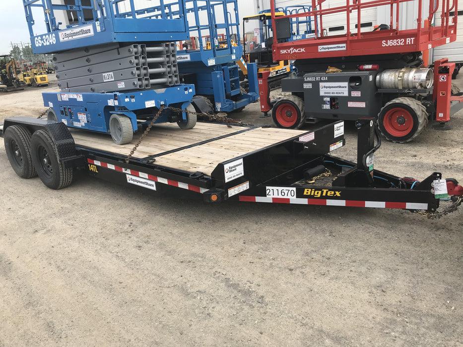 2022 BIG TEX TRAILER LT14K83x20