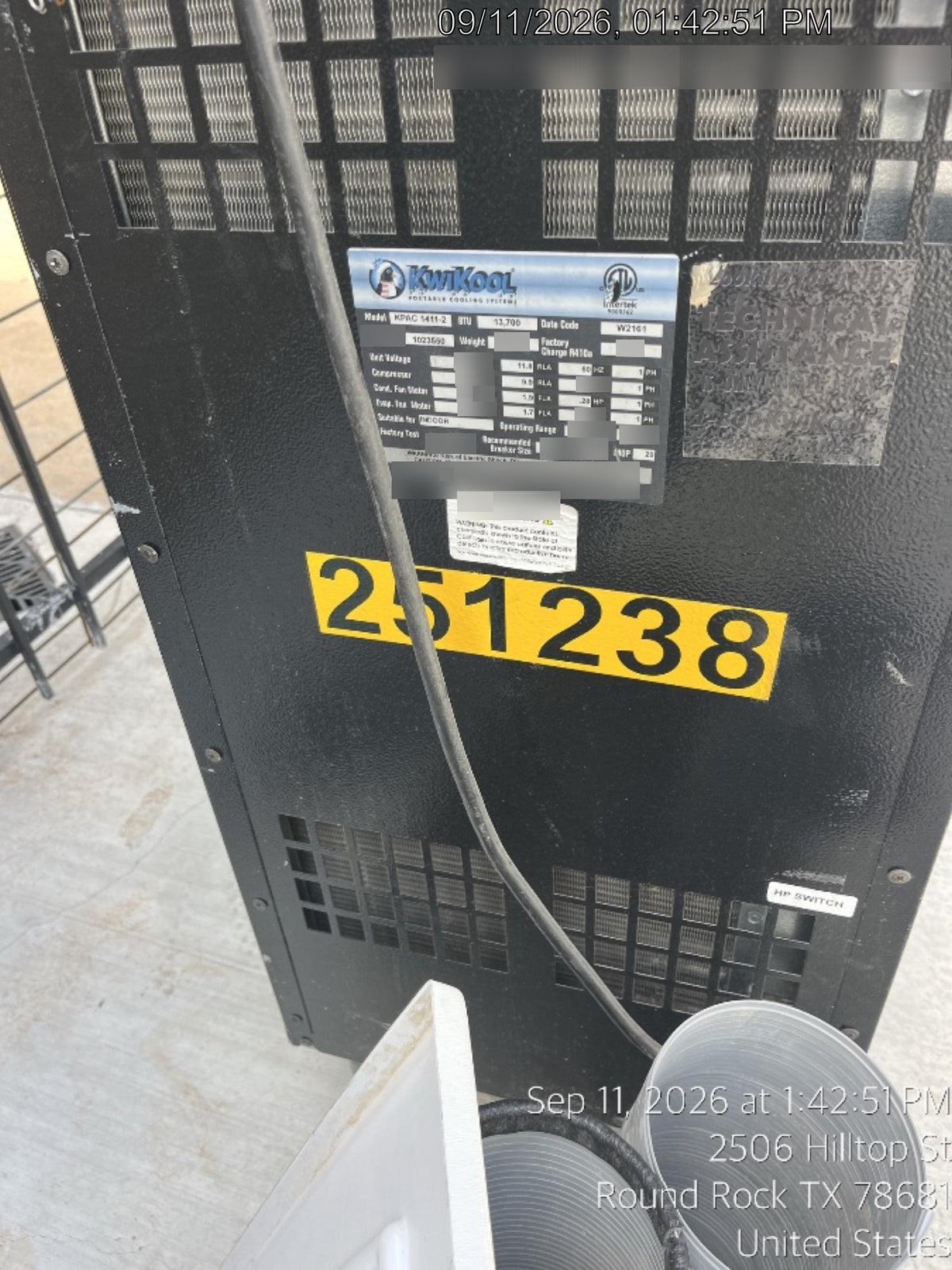 2022 KWIKOOL KPAC1411-2