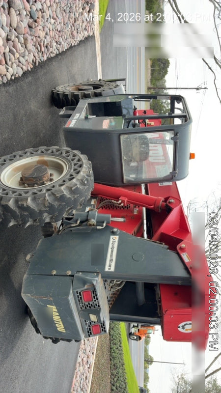 2018 Manitou MTA8044 MTA 8044 - 74 HP T4, Canopy, Worklights/Strobe, Beacon, 66" Carriage, 48" Forks, Solid Tires, Lift Hook, Aux Hydraulics