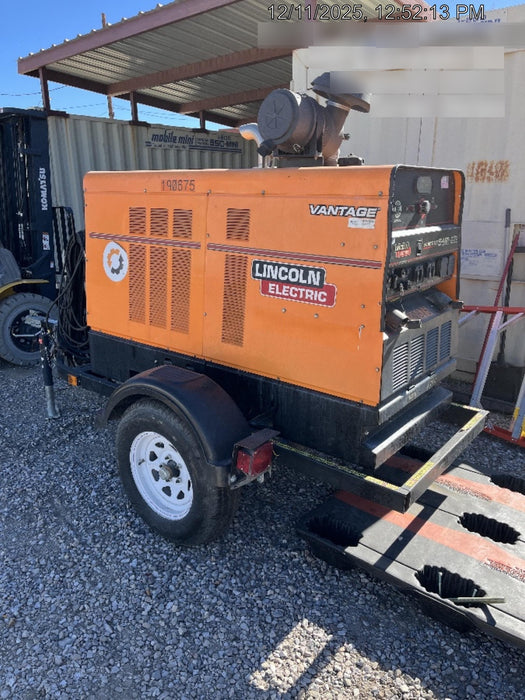 2021 Lincoln Electric Vantage 549X Ready Pak 3, ORANGE (includes trailer, cable rack, fender light kit)