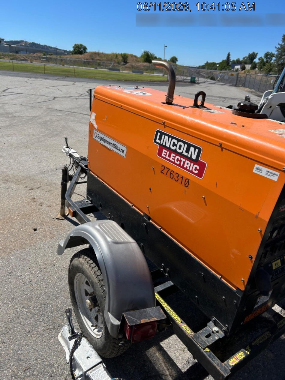 2022 Lincoln Electric LE400 Kubota V1505, Trlr, Cable Rack, Light Kit, ES Decals, T3