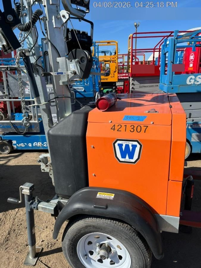 2024 Wanco WLTT-4MM4K Diesel, Deep Sea Controller, Shore Power Plug, Auto Start, (4) 350W LED Floodlights, 4kW Generator, 60 Gal Fuel Tank, 2" Ball, T3
