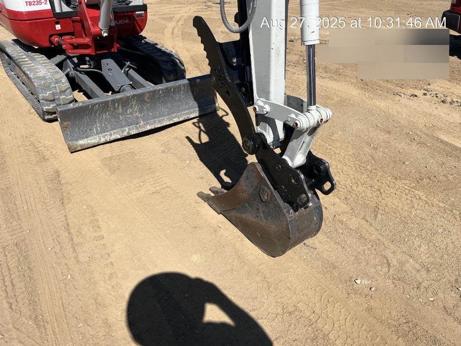 2024 STEEL UNLIMITED 12" Bucket, Mini Excavator. Steel Unlimited