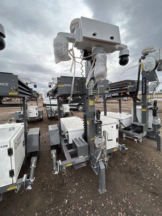 2025 NATIONAL SIGNAL Sunray Solar-Powered Mobile Integrator Tower