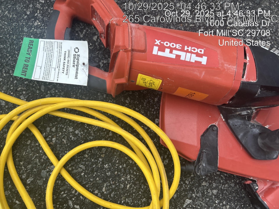 2021 HILTI DCH 300-X