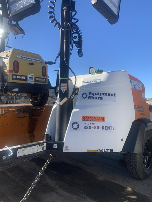 2023 Generac MLT2 Diesel, Flex Switch 120V Input, Powerzone Controller, (4) 320W LED Lights, 4kW Generator, 39.9 Gal Fuel Tank, 2" Ball, T3