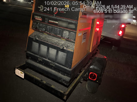2021 Lincoln Electric Vantage 549X Ready Pak 3, ORANGE (includes trailer, cable rack, fender light kit)