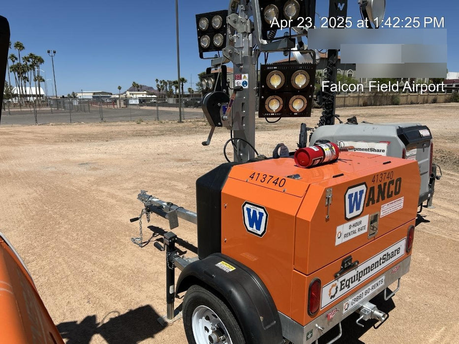 2024 Wanco WLTT-4MM4K Diesel, Deep Sea Controller, Shore Power Plug, Auto Start, (4) 350W LED Floodlights, 4kW Generator, 60 Gal Fuel Tank, 2" Ball, T3