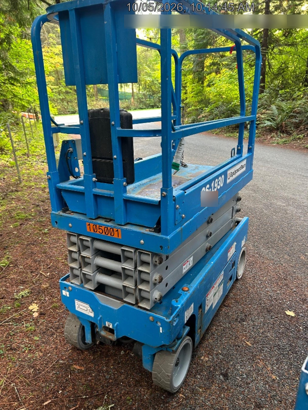 2020 Genie GS-1930 Standard Machine, 800W Inverter