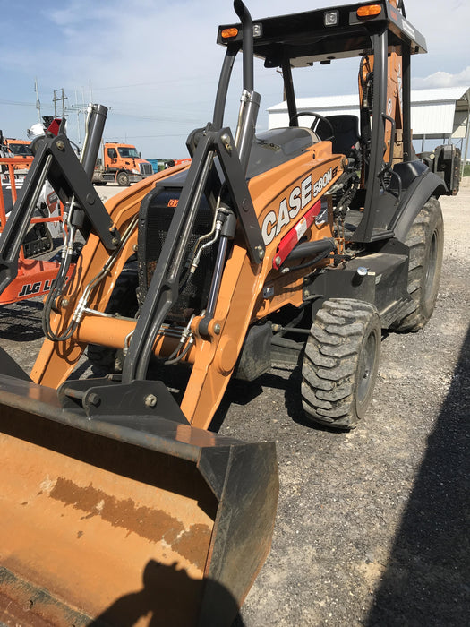 2020 Case 580N EP Canopy, 4WD, Standard Stick, Pilot Controls, 1 Way Hydraulics, Ride Control, TAG Manual QC