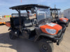 2021 Kubota RTV-X1140W-H Plastic Canopy, Windshield Acrylic Clear, LED Strobe Light, Wire Harness Kit, Back up Alarm