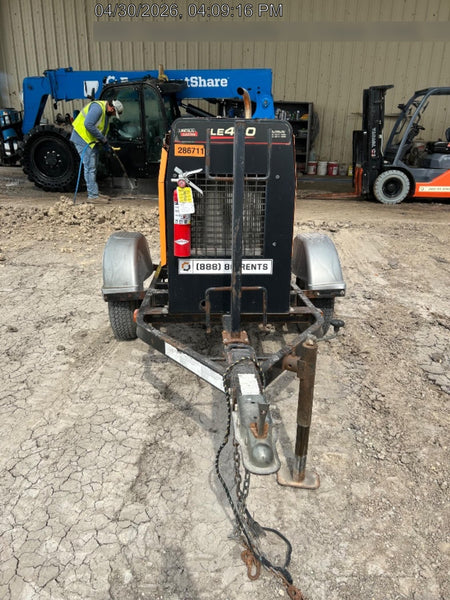 2022 Lincoln Electric LE400 Kubota V1505, Trlr, Cable Rack, Light Kit, ES Decals, T3