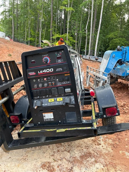 2024 Lincoln Electric LE400 Kubota V1505, Trlr, Cable Rack, Light Kit, ES Decals, T3