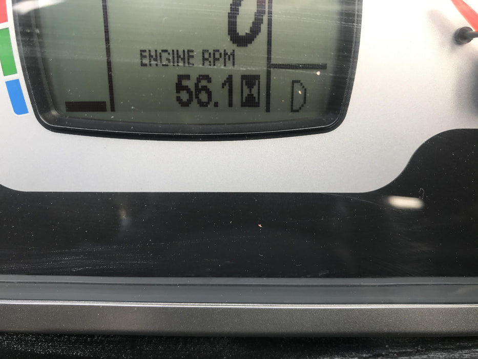 2020 Genie GTH-5519 Cab/Heat/Air, Solid Tires, Work Lights, Beacon, Aux Hydraulics, Back up Alarm w/48" Carriage, 48" Forks