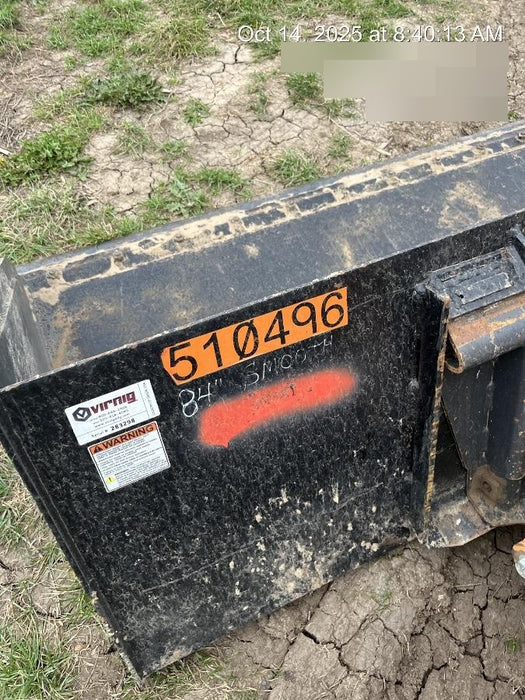2025 VIRNIG 84" Smooth Bucket