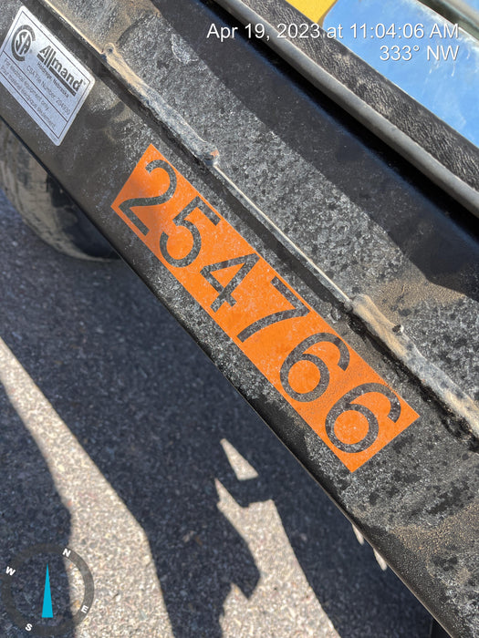 2022 Allmand NLV3GR (4) LED Light Fixture 350W, 23' Vertical Mast, 3kW Prime, Towable, ES Decals, T3