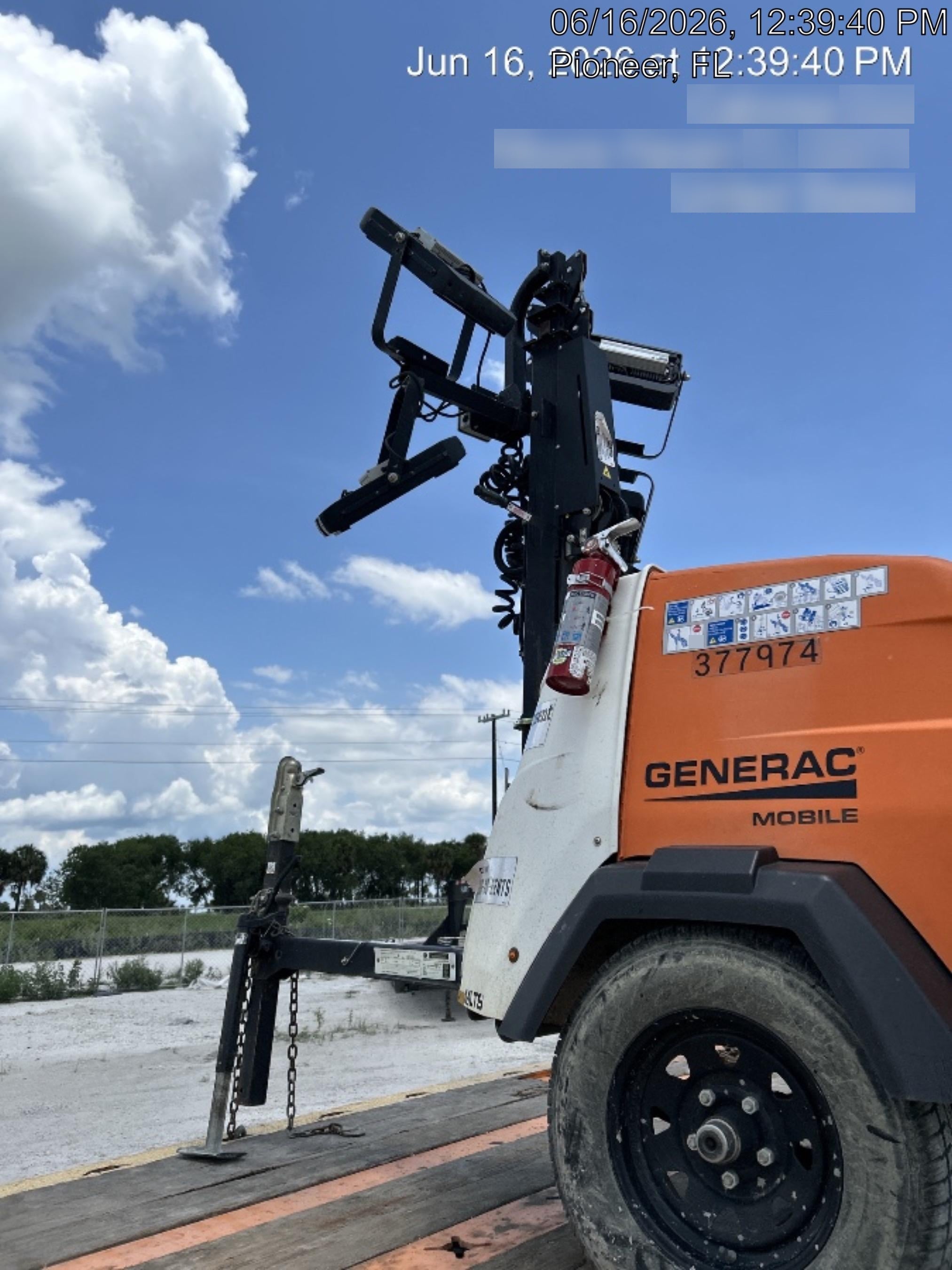 2023 Generac MLT2 Diesel, Flex Switch 120V Input, Powerzone Controller, 
(4) 320W LED Lights, 4kW Generator, 39.9 Gal Fuel Tank, 2" Ball, T3