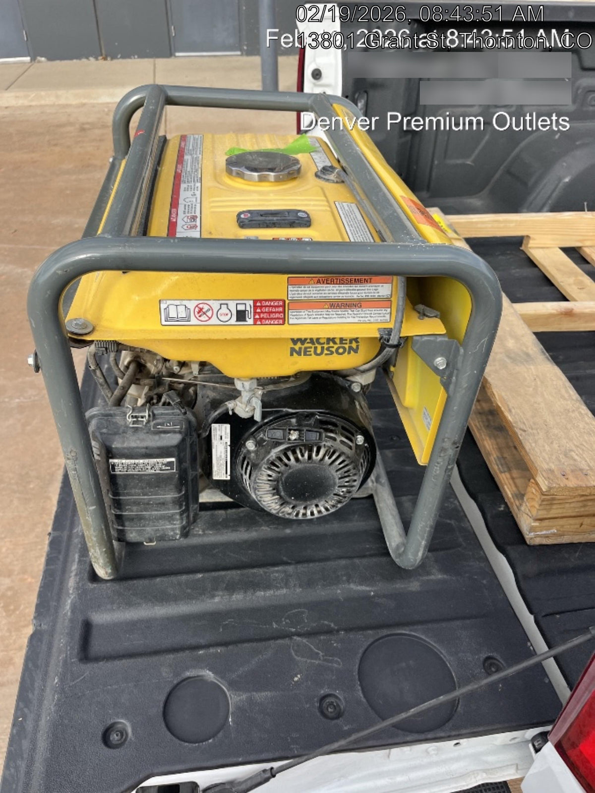 2021 WACKER NEUSON GP2500A