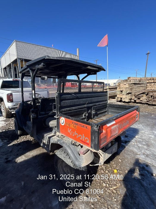 2024 Kubota RTV-X1140W-H 4WD, LED Strobe, Windshield Acrylic Clear, Plastic Canopy, Wire Harness Kit, Backup Alarm