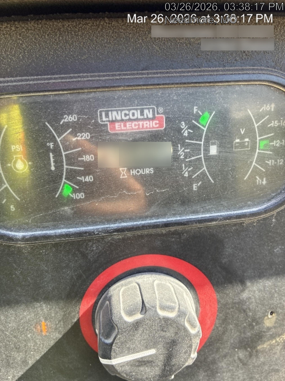 2021 Lincoln Electric Vantage 549X Ready Pak 3, ORANGE (includes trailer, cable rack, fender light kit)