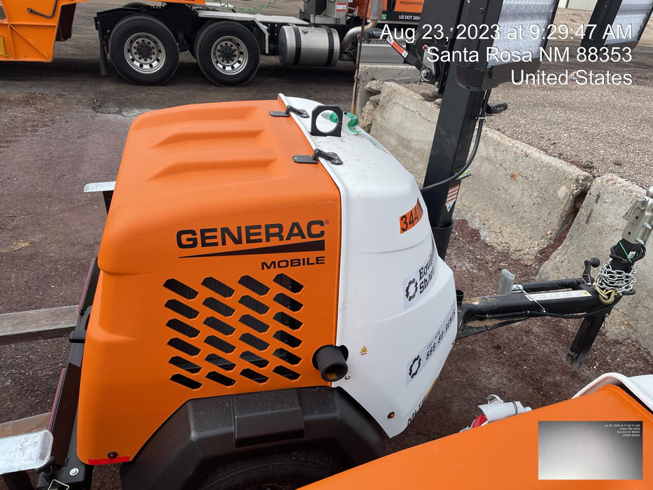 2023 Generac MLT2 Diesel, Flex Switch 120V Input, Powerzone Controller, (4) 320W LED Lights, 4kW Generator, 39.9 Gal Fuel Tank, 2" Ball, T3
