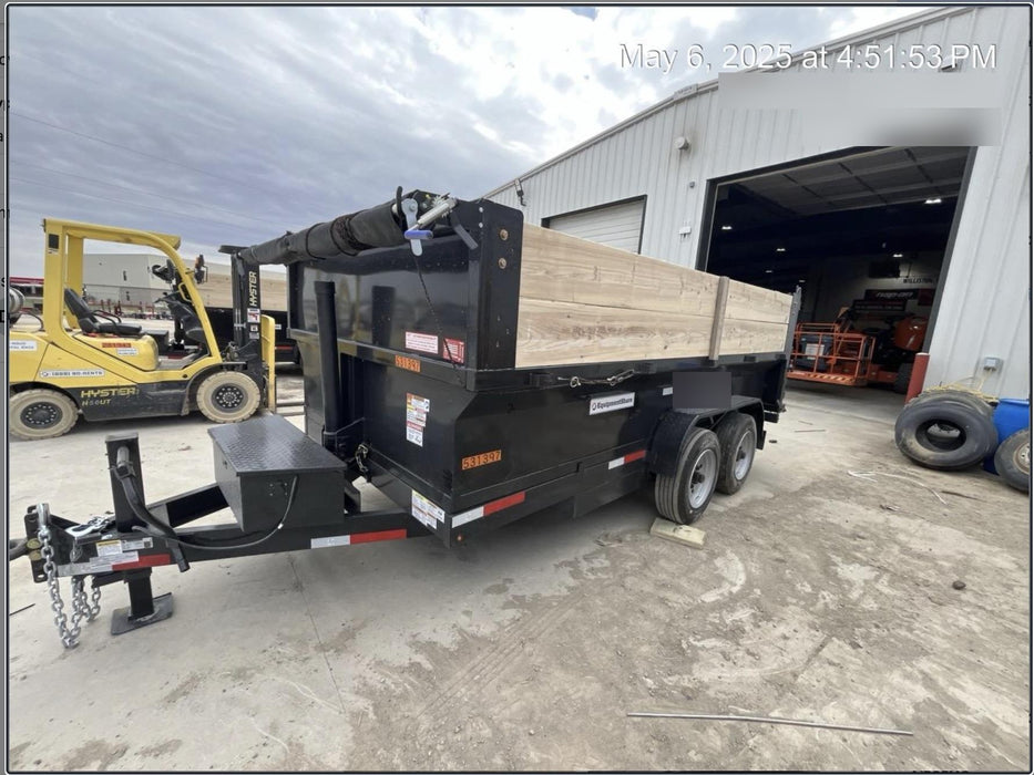 2025 TEXAS PRIDE TRAILERS DT714416KBP