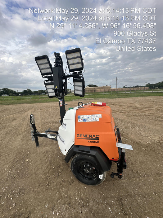 2024 Generac MLT2 Diesel, Flex Switch 120V Input, Powerzone Controller, 
(4) 320W LED Lights, 4kW Generator, 39.9 Gal Fuel Tank, 2" Ball, T3