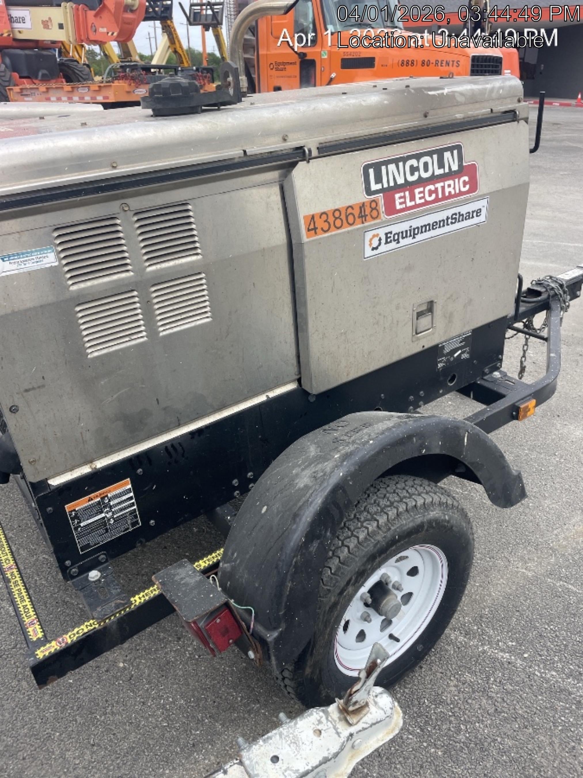 2024 Lincoln Electric LE400 Kubota V1505, Trlr, Cable Rack, Light Kit, ES Decals, T3