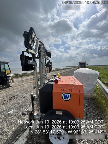 2024 Wanco WLTT-4MM4K Diesel, Deep Sea Controller, Shore Power Plug, Auto Start, (4) 350W LED Floodlights, 4kW Generator, 60 Gal Fuel Tank, 2" Ball, T3